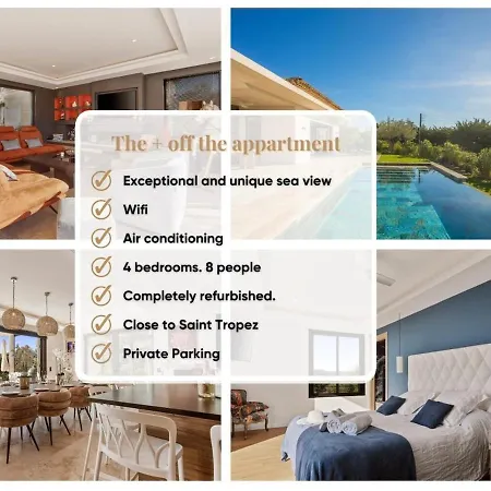 350m2 - Vue - Piscine - Clim - Parking *