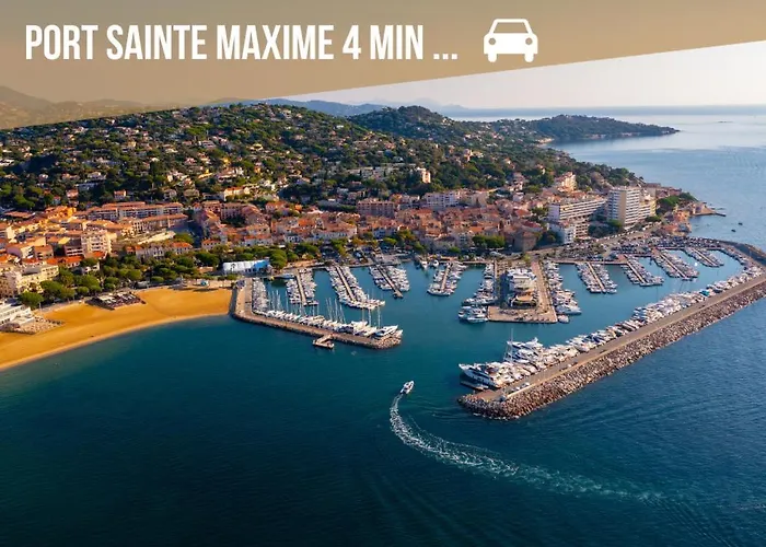 350m2 - Vue - Piscine - Clim - Parking * Sainte-Maxime